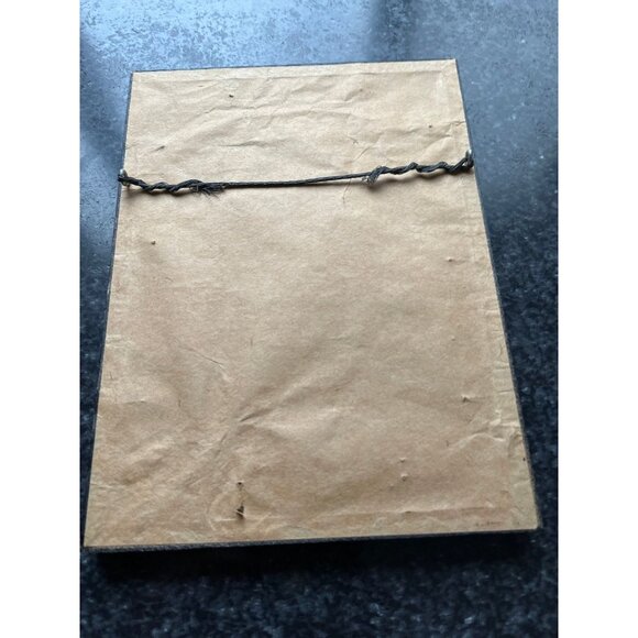 Vtg 1970's Detroit Artist Mary Ewald Pen And Ink Art Female Elegantly Dressed - Picture 5 of 6